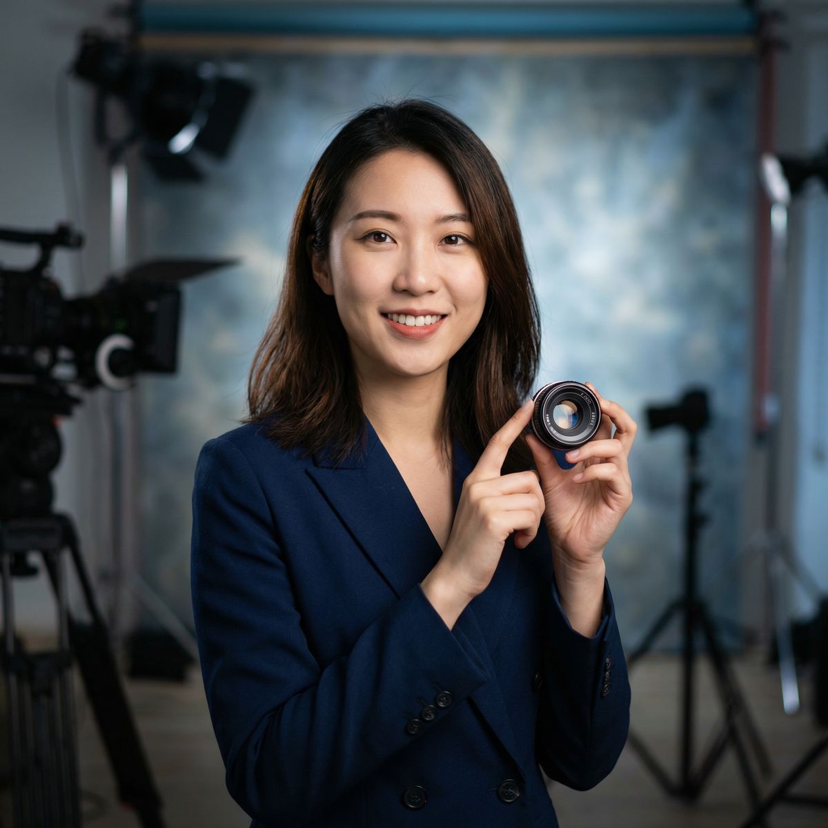 网红主播传媒摄影师林雨桐